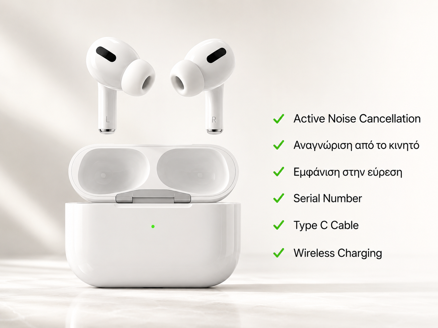 Ασύρματα Ακουστικά Pro 2nd Generation In-ear Bluetooth
