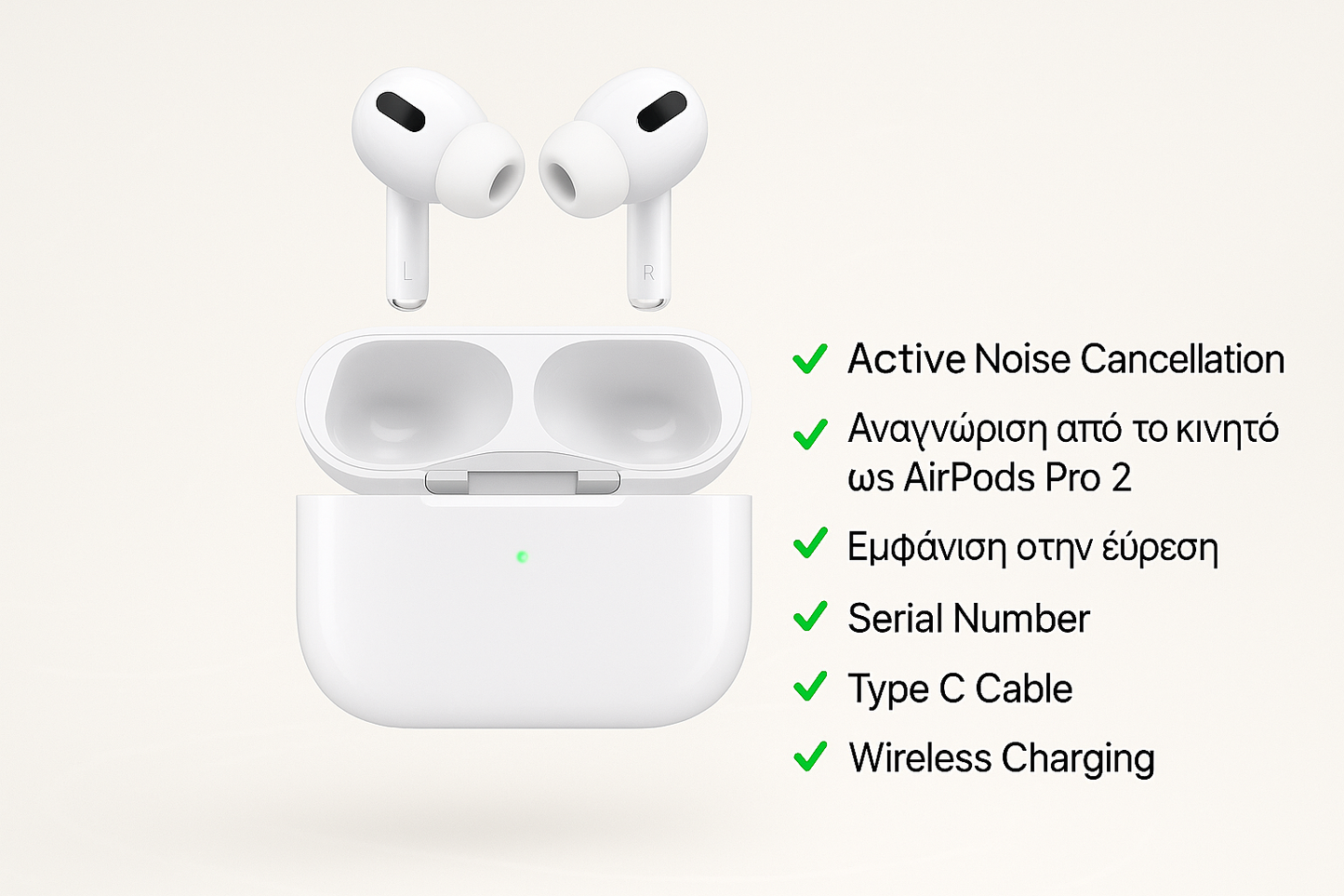 Prime Pods Pro 2 + ΔΩΡΟ θήκη